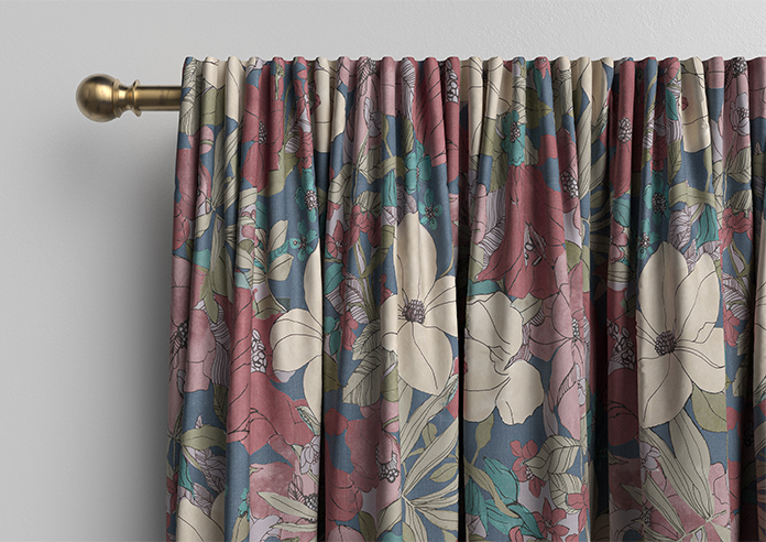 Maisie, Cherry - Made to Measure Curtains - Image 10